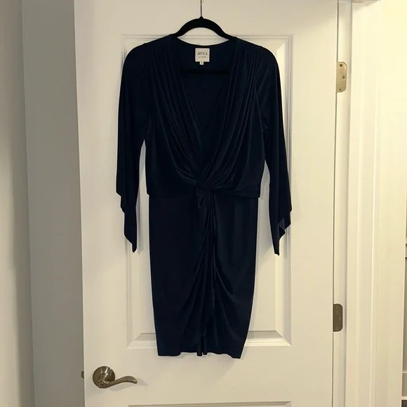 MISA blue mini dress - Picture 3 of 4